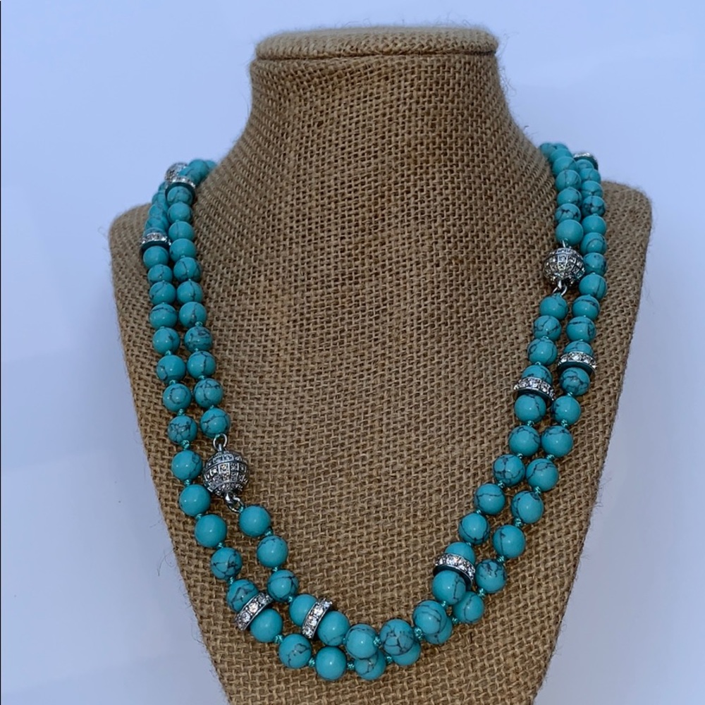 Chloe + Isabel Turquoise Convertible Necklace